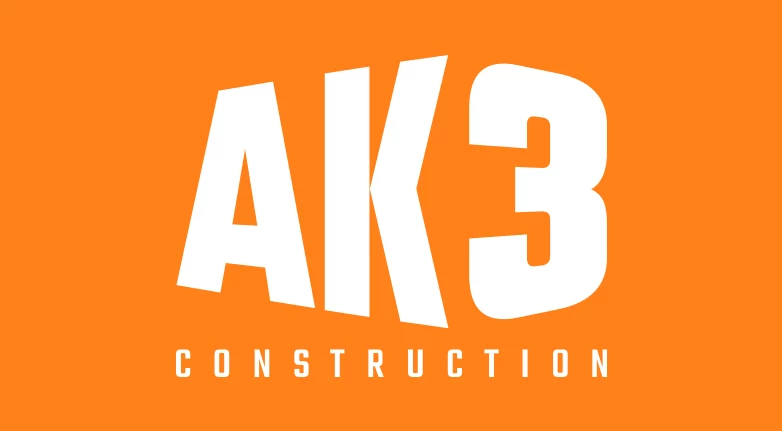 ak3 construction logo orange
